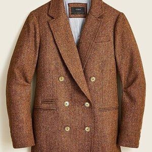 JCrew NEW Bristol blazer s. 16 in English wool by Abraham Mill England. NWT